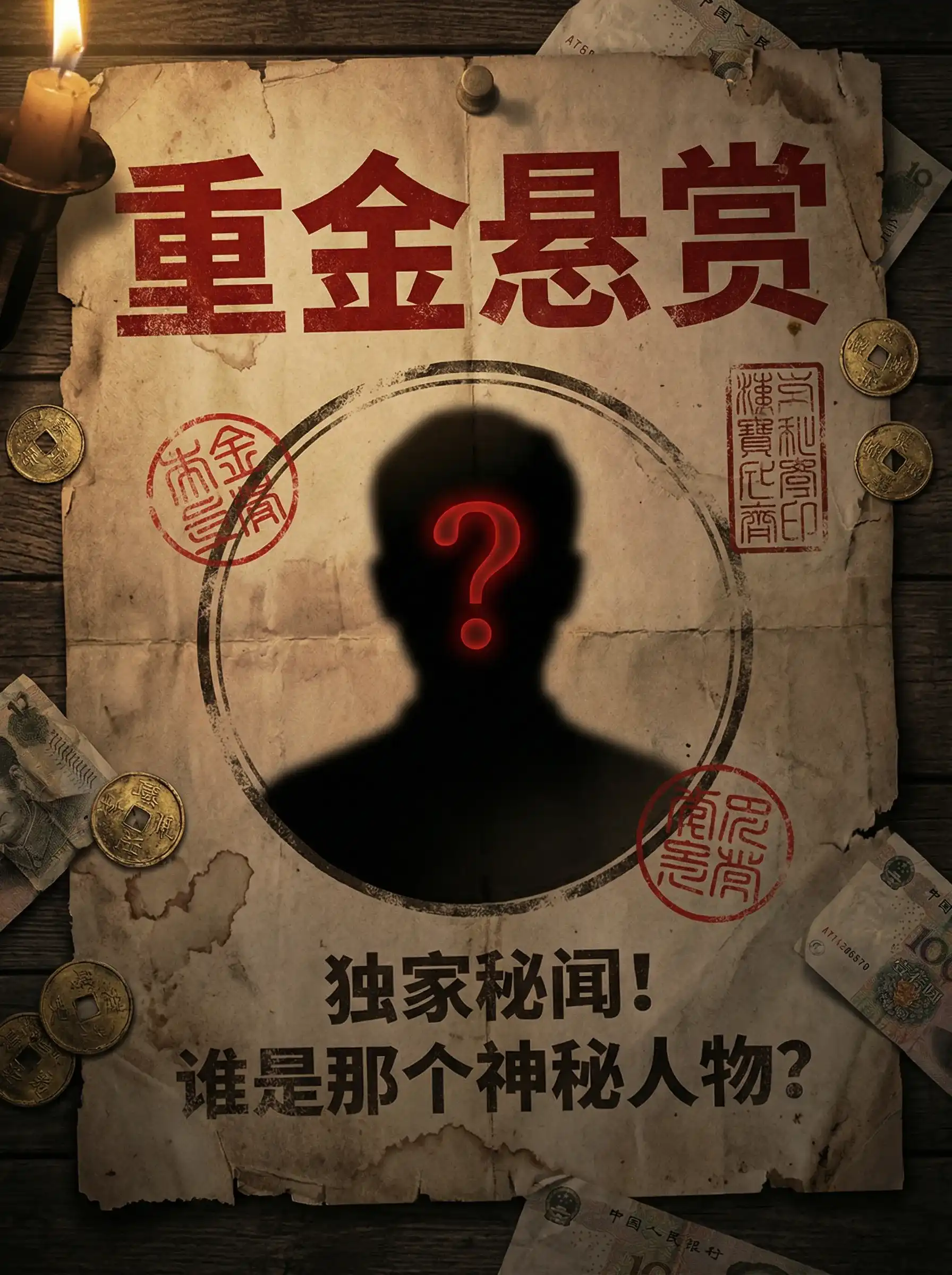 今日大赛 - 重金悬赏线索征集令